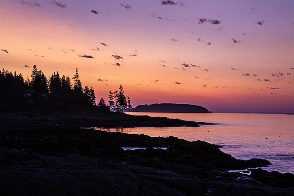 sunrise at Marshal Point