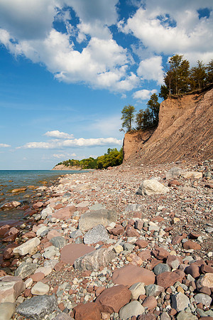 Chimney Bluffs Rocky Shore #2