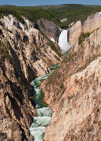 Lower Falls seen from Inspiration Point