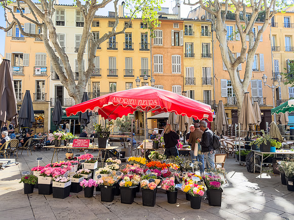Flower Market, Aix-en-Provence, France 2026