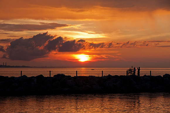 another gorgeous sunset on Lake Ontario!