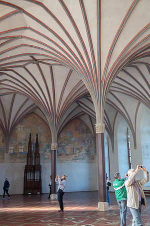 inside the Malbork Castle