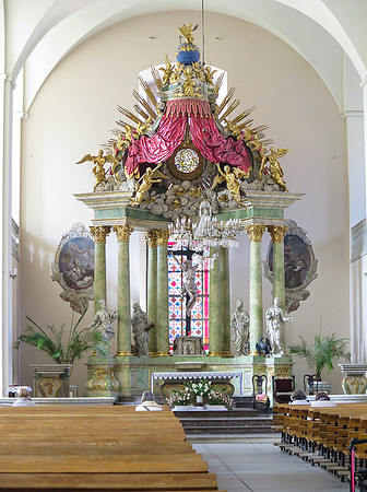 Altar of Evangelical Churchin Toruń
