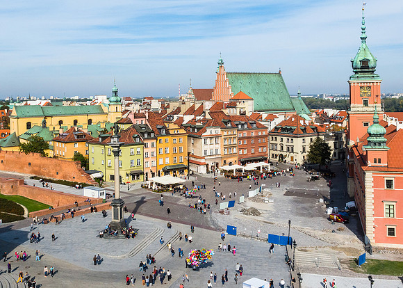 Old Town Square, Warsaw, UNESCO World Heritage Site