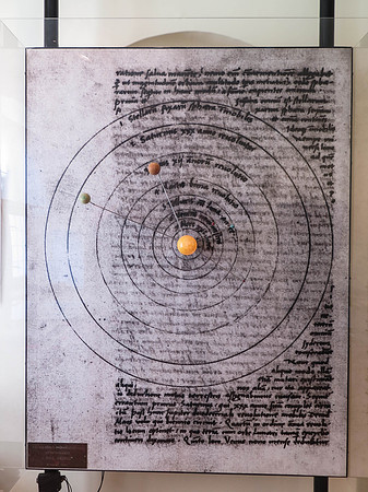 model of solar system