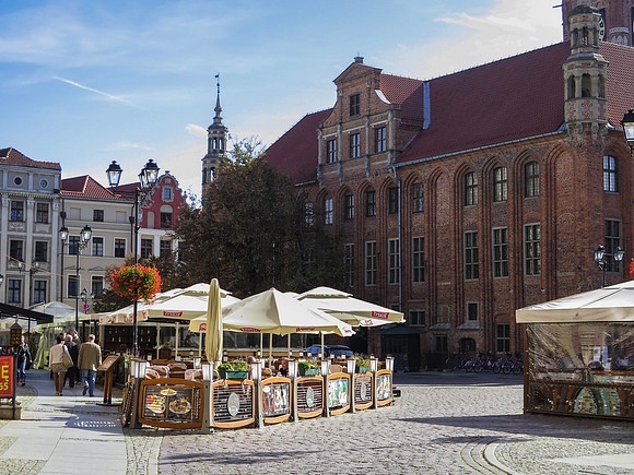 town square Toruń