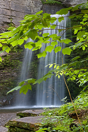 Eagle Falls in Havana Glen, Montour, NY