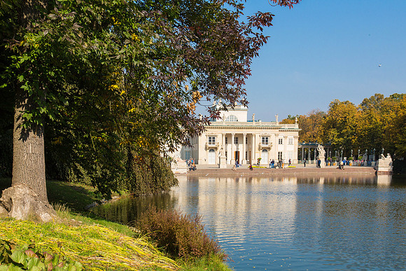 Palace on the Water at Łazienki Park, Warsaw