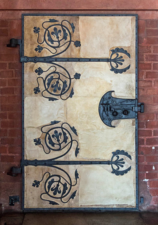 Medieval door at Malbork Castle