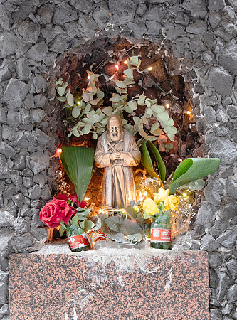 street corner padre pio