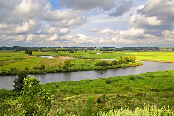 view of the Narew River