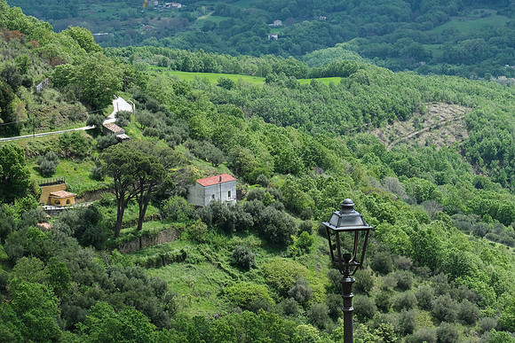 the countryside as seen from our balcony