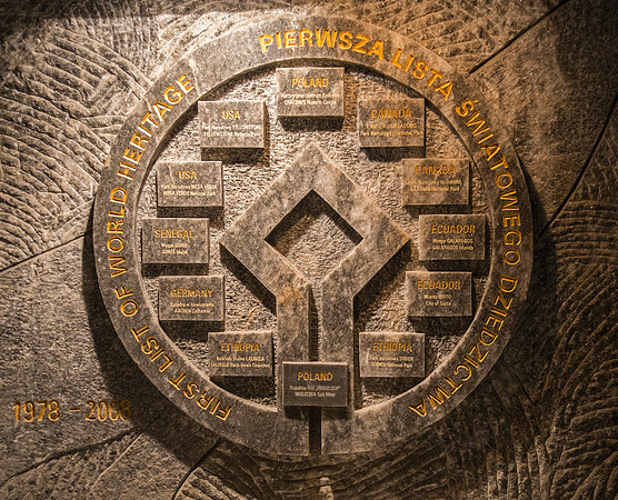 The Wieliczka Salt Mine produced table salt from the 13th century until 2007.  It is 1,073 ft deep.