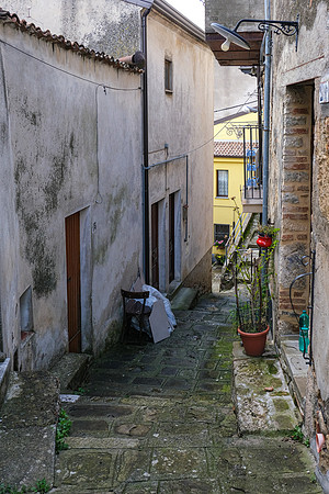 Vico Foscolo - the tiny street where Sinfarosa Berardone was born