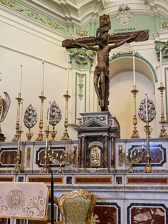 Wooden Crucifix carved in the 1300s