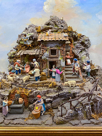 Un presepio (the nativity scene) a beloved symbol of Naples