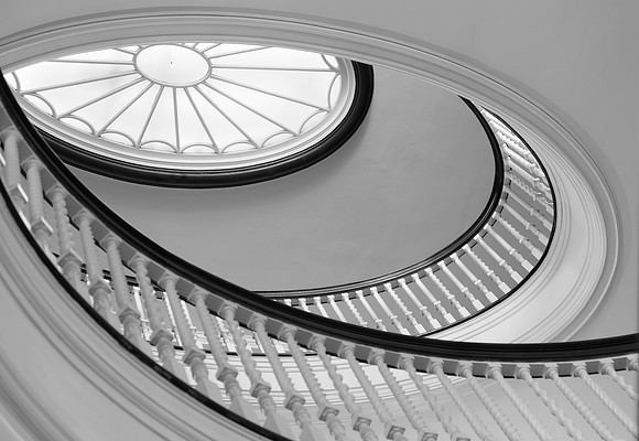 Spiral Staircase at the George Eastman House