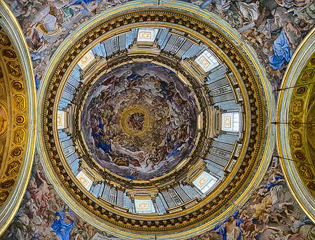 Ceiling; Museum of San Gennaro, Naples, IT