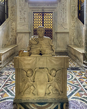 San Gennaro (St. Gennaro) - patron Saint of Naples.