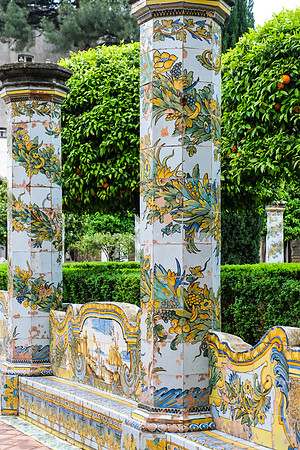 Cloisters & Garden of Santa Chara