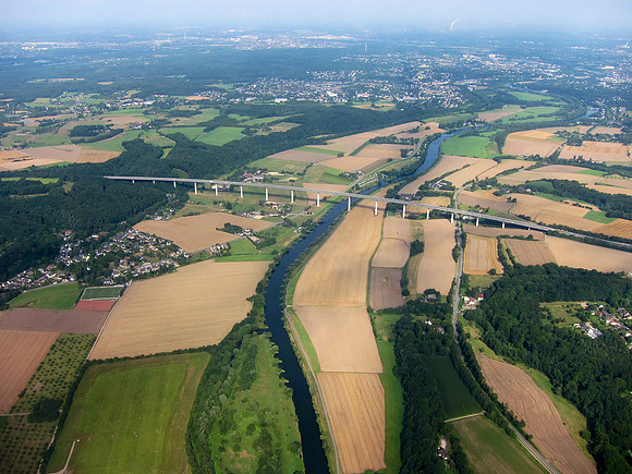 Flying over Germany