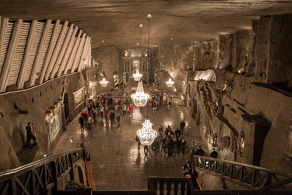 St. Kinga's Chapel in the Wieliczka Salt Mine