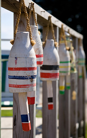 buoys at Port Clyde
