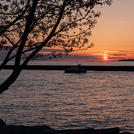 Boating at Sunrise