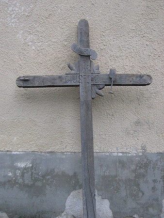 This photo was taken in 2006 - it more clearly shows "Giuseppe".  Rillo is not so clear.