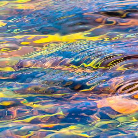 "We dream in colors borrowed from the sea."