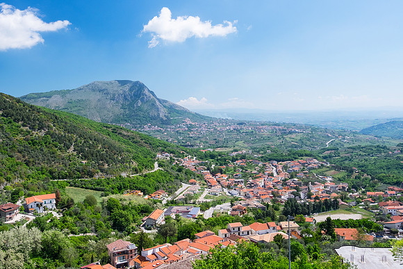 Valle Vitulano, from Piazza San Rocco, Cautano