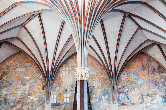 inside Malbork Castle