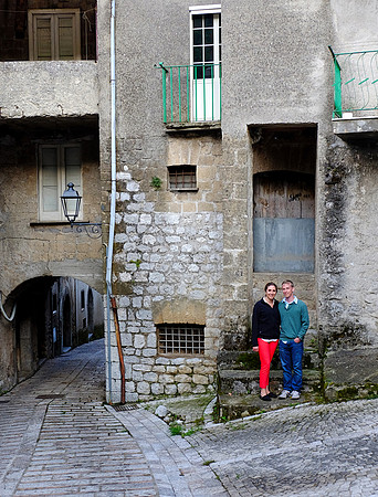 Via San Rocco - Cautano - where my grandfather was born