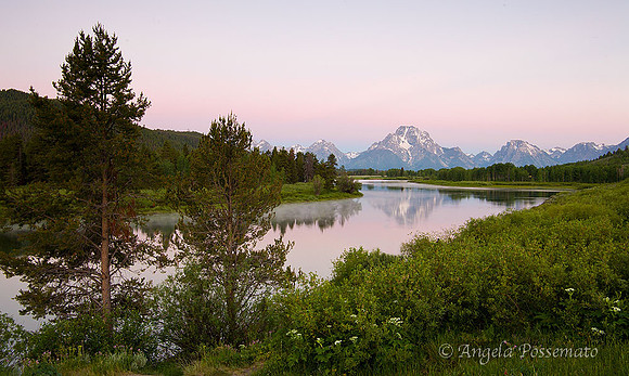 Oxbow Bend at sunrise