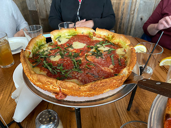 Chicago Deep-dish Pizza