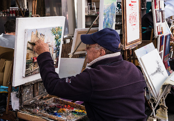 working artists