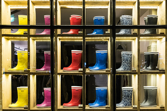 "These boots were made for walking" - in Paris on a rainy day (which so far we have had none!)