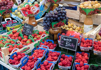 in a Parisien market