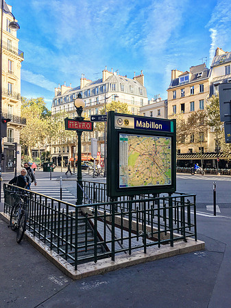 our subway stop