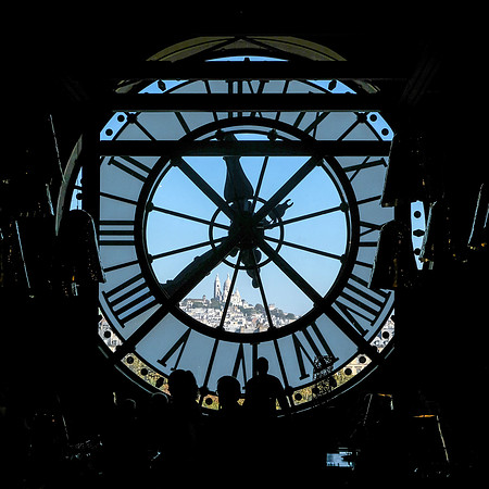 the clock at Musée d'Orsay