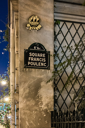 Square named for the composer of my favorite flute sonata