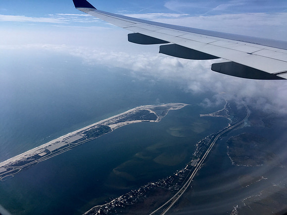Over Long Island