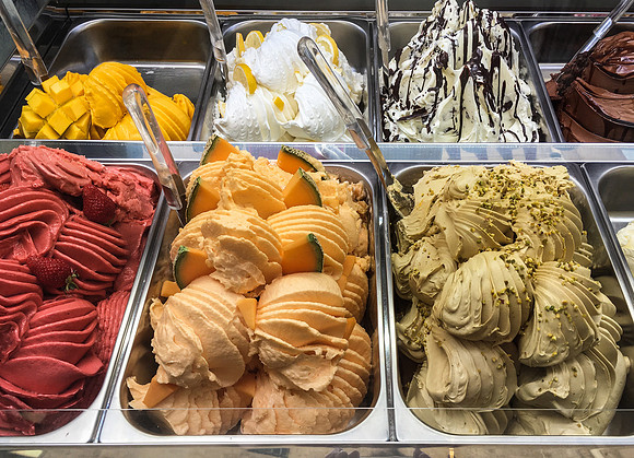 Les glaces!
