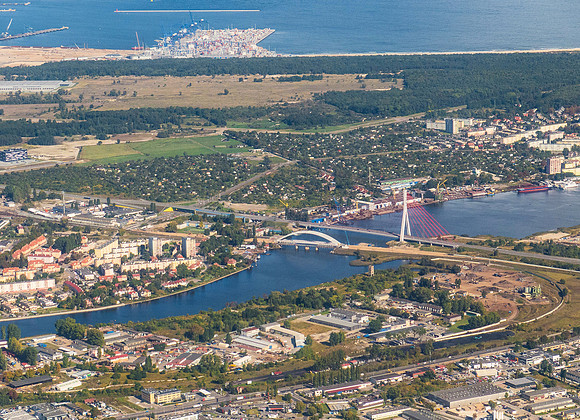 Gdansk from the air