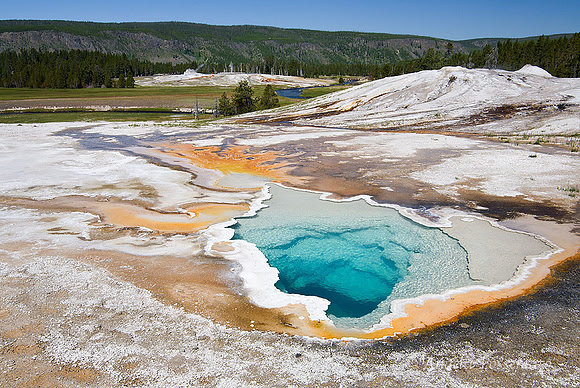 Heart Spring at Yellowstone National Park