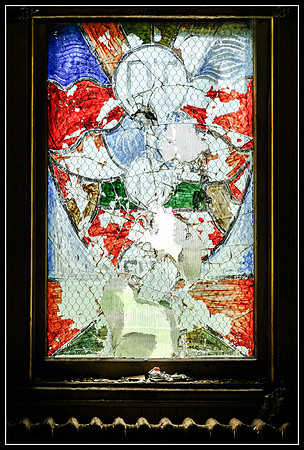 Stained Glass and Chicken Wire