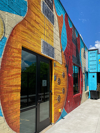 Carter Vintage Guitars mural