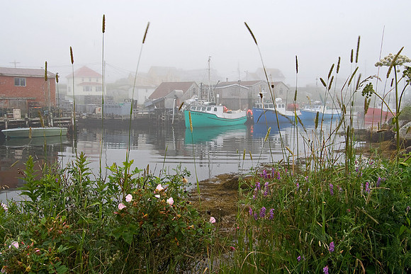 Peggy's Cove, Nova Scotia (more fog)