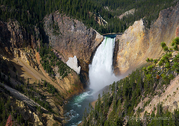 Lower Falls seen from Artist Point