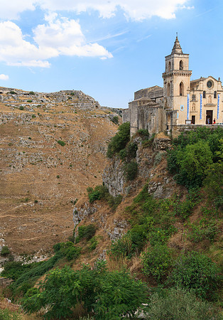 Church on the top of the ravine